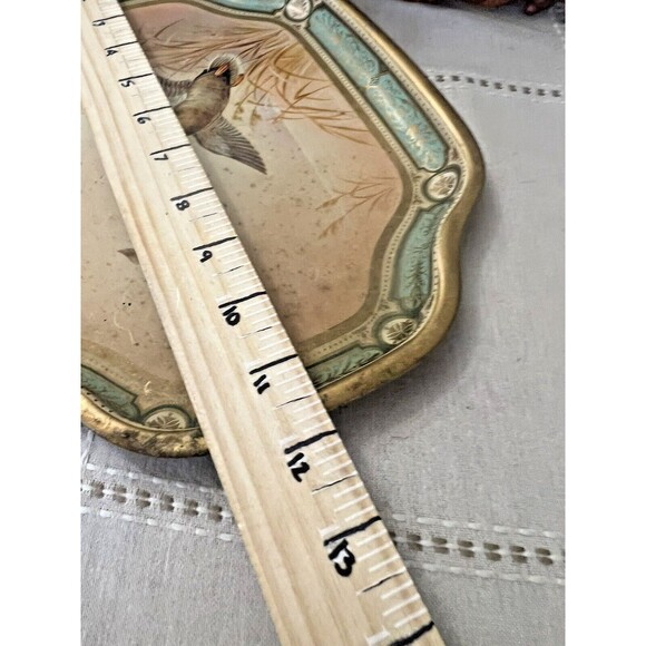 Baret Ware Art Grace “Game” Pheasants Snack Hors D’oeuvre Tray - Picture 5 of 6